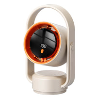 Portable USB Rechargeable Oscillating Desk Fan for Home, Kitchen, Dorm