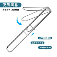 Stainless Steel BBQ Tongs for Grilling Vegetables, Long Handle, Heavy Duty