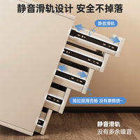 Under Desk File Cabinet with Drawers and Storage for Office