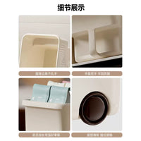Handled Storage Bins for Kitchen Cabinets and Pantry Organization