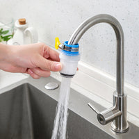 Magnetic Faucet Water Filter with Splash-Proof Nozzle for Kitchen Sink