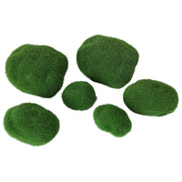 Artificial Moss Rocks for Terrariums, Planters, and Photography Props