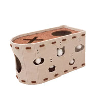 Cat Tunnel Bed Donut Cave with Breathable Zipper for All Seasons