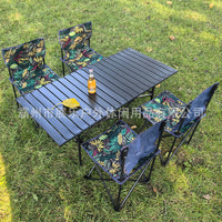 Portable Folding Table and Chair Set for Outdoor Camping Fishing Picnic