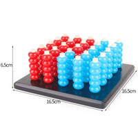 Montessori Wooden Gravity Chess Educational Toy for Kids, Math & Logic Board Game