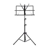 Portable Folding Music Stand for Guitar Guzheng and Other Instruments, Adjustable Height, with Carry Bag