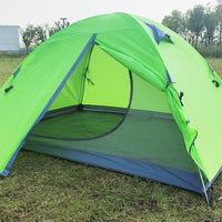 Double Layer Aluminum Pole Waterproof Beach Tent for 2 Person
