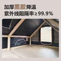 Cloudhike Inflatable Blackout Tent for 12sqm Outdoor Camping - Windproof, Rainproof, All-Season, Moisture-Proof, Portable, Easy Setup
