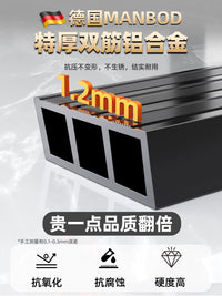 Aluminum Alloy Folding A-Frame Ladder for Home and Engineering Use, Thickened and Stable