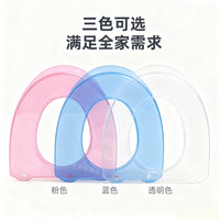 Waterproof Toilet Seat Cover Pads for Shared Bathrooms, Thickened Hygienic Disposable Toilet Seat Protectors