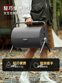 Portable Folding Charcoal Grill for Home Outdoor Camping BBQ