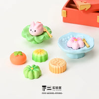 Miniature Chinese Pastry Blind Bag Play Food Set for Kids