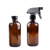 500ml Boston Glass Dispenser Bottles with Pump or Spray Top, 2 or 4 Pack