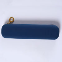 Silicone Makeup Brush Bag with Zipper or Magnetic Closure, Portable Travel Cosmetic Organizer for Lipsticks and Eyebrow Pencils