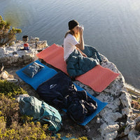 Outdoor Folding Egg Crate Foam Sleeping Pad for Camping and Napping, Thickened Single Person Mat