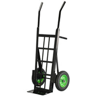 Heavy-Duty Two-Wheel Hand Truck Dolly with Large Wheels for Cargo Moving and Hauling