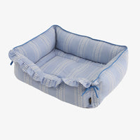 Korean Style Plaid Bow Pet Bed for Small Dogs and Cats, Breathable Four Seasons Universal Dog Mat
