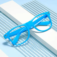 Retro Square Candy Color Decorative Glasses Frames for Men and Women