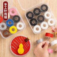 Sewing Machine Bobbin Thread Kit for Home Use - Assorted Colors