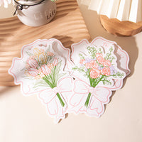 Floral Bouquet Thank You Cards for Gifts and Favors