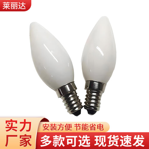 E14/E12 LED Colored Candle Light Bulb for Decorative and Night Lighting