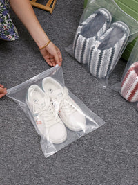 Transparent Shoe Storage Bags for Travel and Moisture Protection, Dustproof Boot Covers