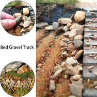 Miniature Crushed Stone Model for Dioramas and Sand Tables
