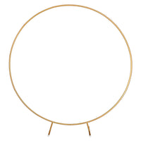 Large Metal Round Arch Stand for Outdoor Events & Party Decorations