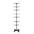 Multi-Layer Rotating Display Stand for Socks Scarves Hats Keychains Retail Storage Rack