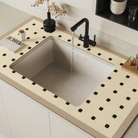 Diatomaceous Earth Faucet Absorbent Mat for Kitchen Countertops, Quick-Dry Dish Drying Mat, Non-Slip and Easy to Clean
