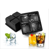 Silicone Ice Cube Tray for Home Use, Whiskey Ice Maker, Square and Spherical Ice Molds, Cooling Drink Ice Box