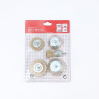 Wire Brush Set for Rotary Tools - Cleaning, Rust Removal, Deburring, Polishing