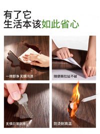 Walnut Wood Grain Self-Adhesive Film for Furniture Renovation and Wall Decor