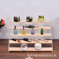 Acrylic Clear Display Stand for Collectibles, Cosmetics, and Perfumes