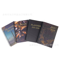 2026 Weekly Planner Notebook with Hardcover and Elastic Closure, Coil Bound Agenda for Daily Scheduling