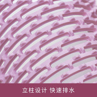 Non-Slip PVC Shower Mat for Bathroom and Toilet, Waterproof and Anti-Fall