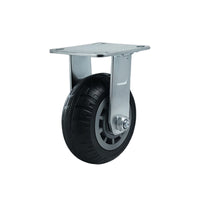 Heavy Duty Rubber Swivel Caster Wheels for Industrial Carts and Trolleys with Brake
