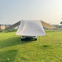 SUV Tailgate Tent Awning for Camping and Travel, Waterproof Sunshade for Outdoor Self-Driving Tours