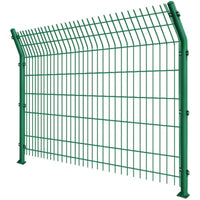Highway Guardrail Mesh Fence for Orchard and Boundary Enclosure, PVC Coated Double Wire