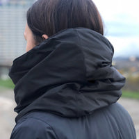 Unisex Down Cotton Neck Warmer Scarf for Winter Outdoor Activities