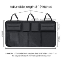 Oxford Cloth Car Trunk Organizer Bag Backseat Hanging Storage