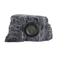 Reptile Terrarium Thermometer Hygrometer with Rock-like Design for Hamsters and Birds