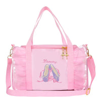 Girls' Dance Bag Large Capacity Ballet Shoulder Tote for Kids