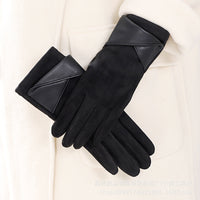 Women's Winter Warm Thermal Driving & Cycling Gloves with Touchscreen Function