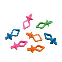 Colorful Bobbin Clips Thread Spool Holders Silicone Anti-unraveling Bobbin Clamps Small Silicone Bobbin Clips