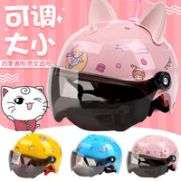Kids' Motorcycle Helmet for Electric Scooters, All-Season, Certified Safety for Boys and Girls (Ages 2-12)