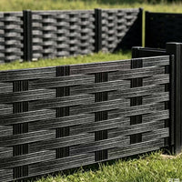 Decorative Garden Fence Panels Outdoor Plastic Border Edging for Yard Patio