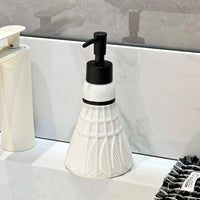 Creative Cartoon Ceramic Ball-Shaped Soap Dish / Lotion Dispenser for Bathroom