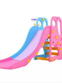 Kids Indoor Outdoor Slide and Swing Set with Thickened Material for Home Use