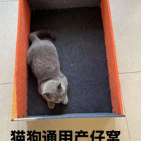 Pet Playpen Whelping Box - Portable Indoor/Outdoor Enclosure for Cats & Dogs